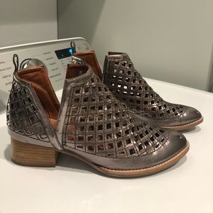 Nordstrom metallic booties